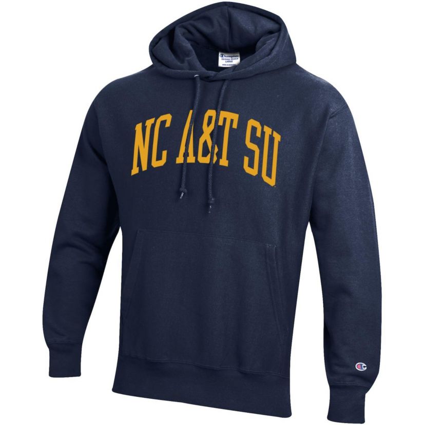 NC A&T Aggies NCAA North Carolina A&T Aggies Tall Arch Pullover Hoodie