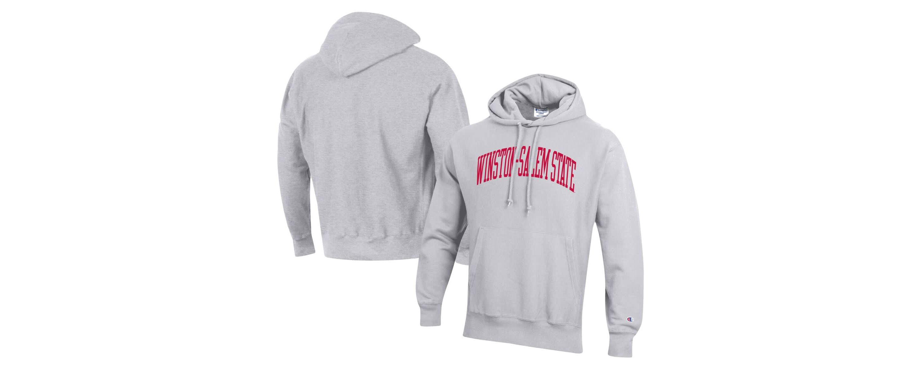 NCAA Winston-Salem State Rams Tall Arch Pullover Hoodie