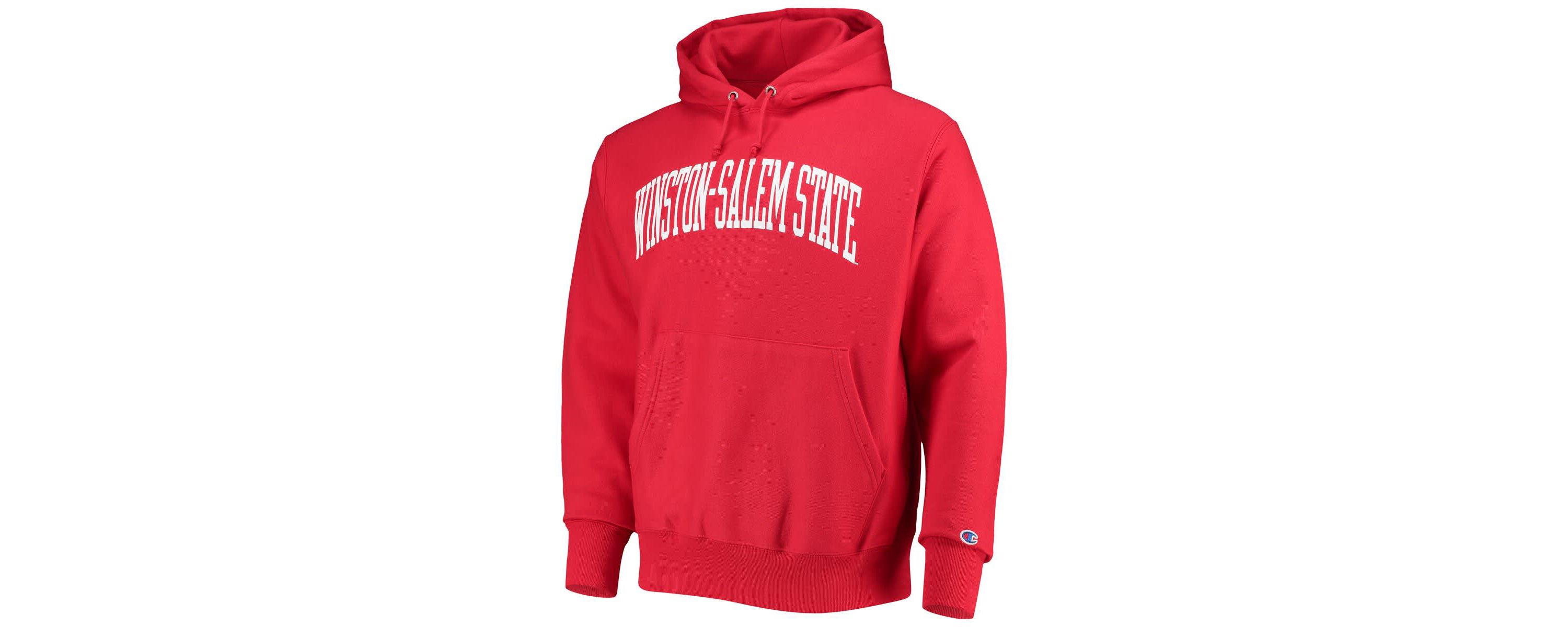 NCAA Winston-Salem State Rams Tall Arch Pullover Hoodie