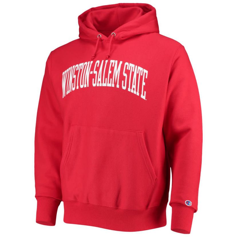 NCAA Winston-Salem State Rams Tall Arch Pullover Hoodie
