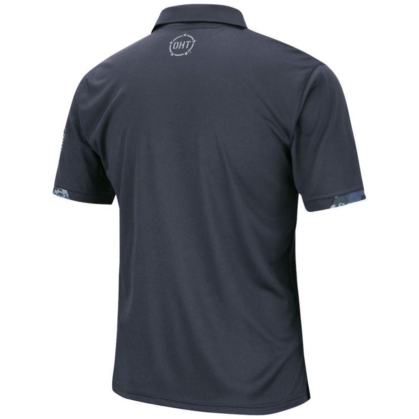 NCAA Nebraska Huskers Big & Tall OHT Military Appreciation Digital Polo