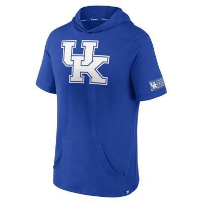 NCAA Fanatics Kentucky Wildcats Approach Run Pullover Short Sleeve Hoodie