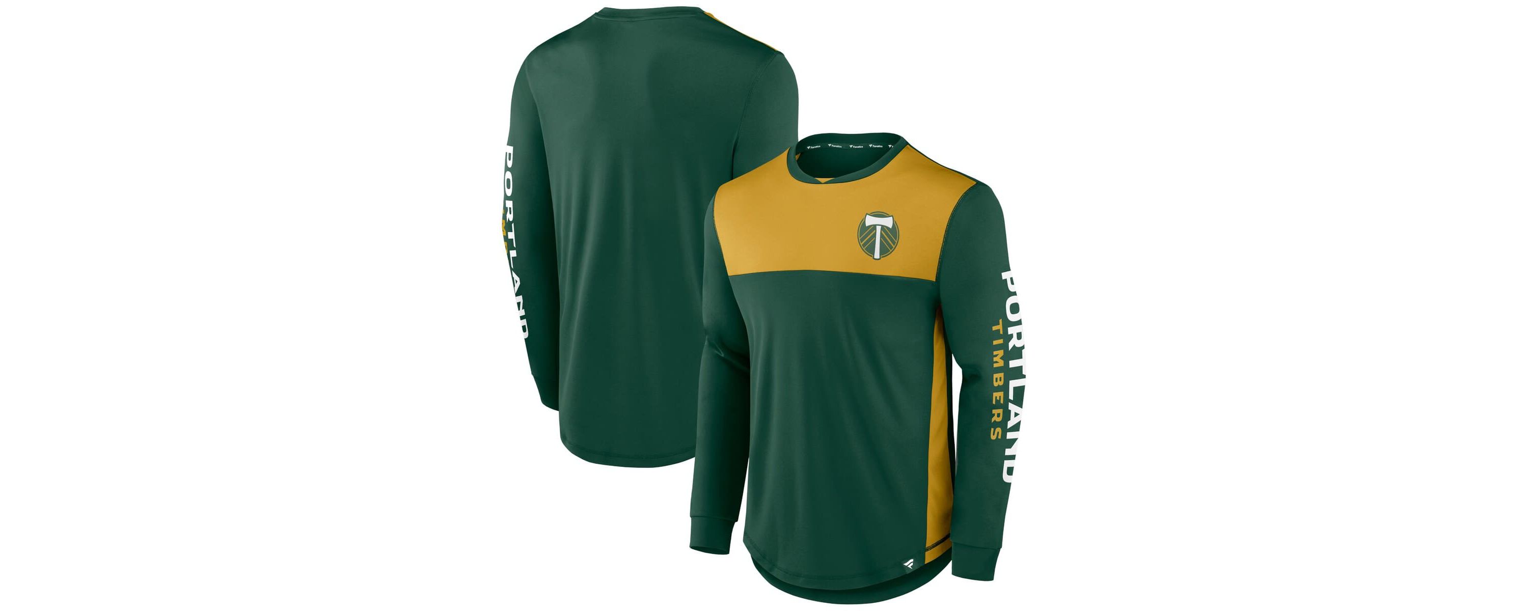 MLS Fanatics Portland Timbers Striker Long Sleeve T-Shirt