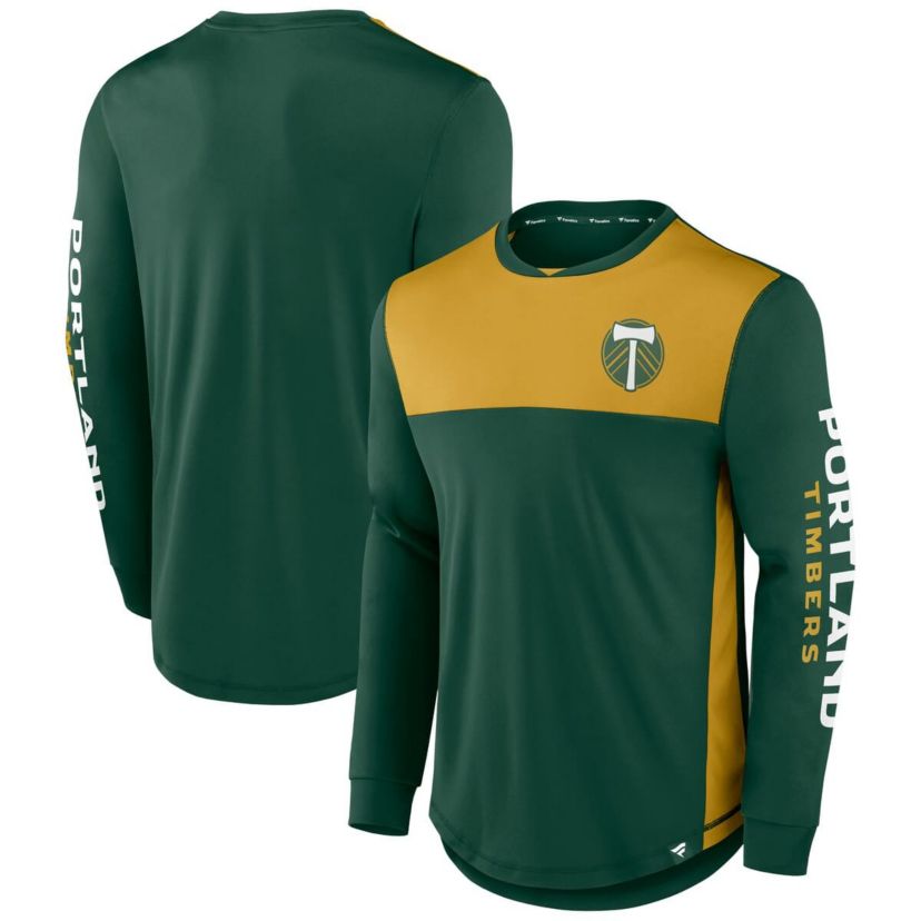 MLS Fanatics Portland Timbers Striker Long Sleeve T-Shirt