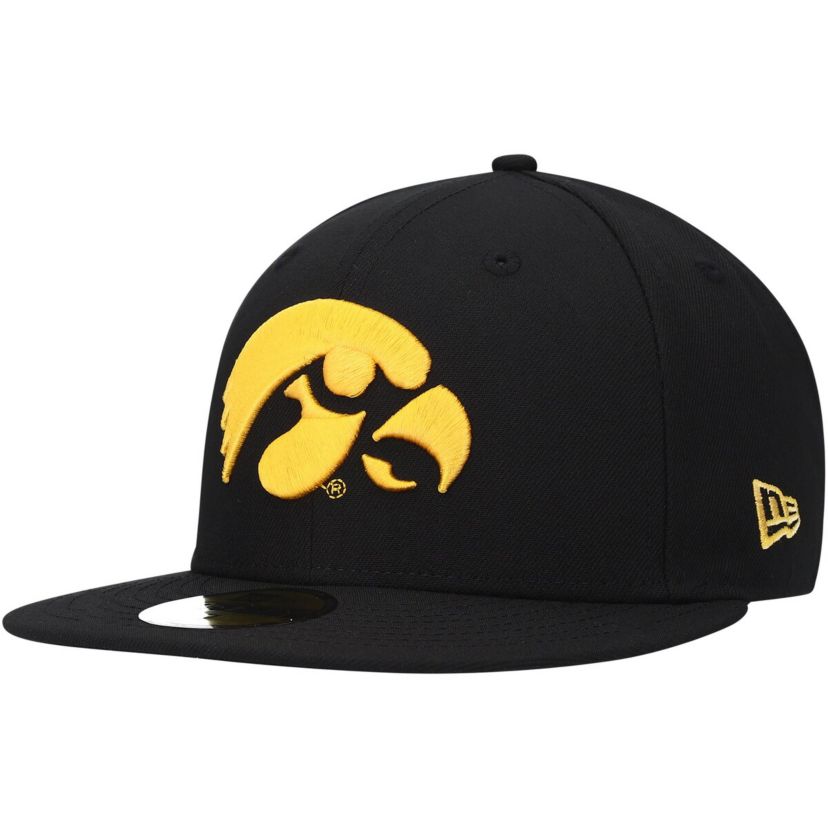 NCAA Iowa Hawkeyes Logo Basic 59FIFTY Fitted Hat