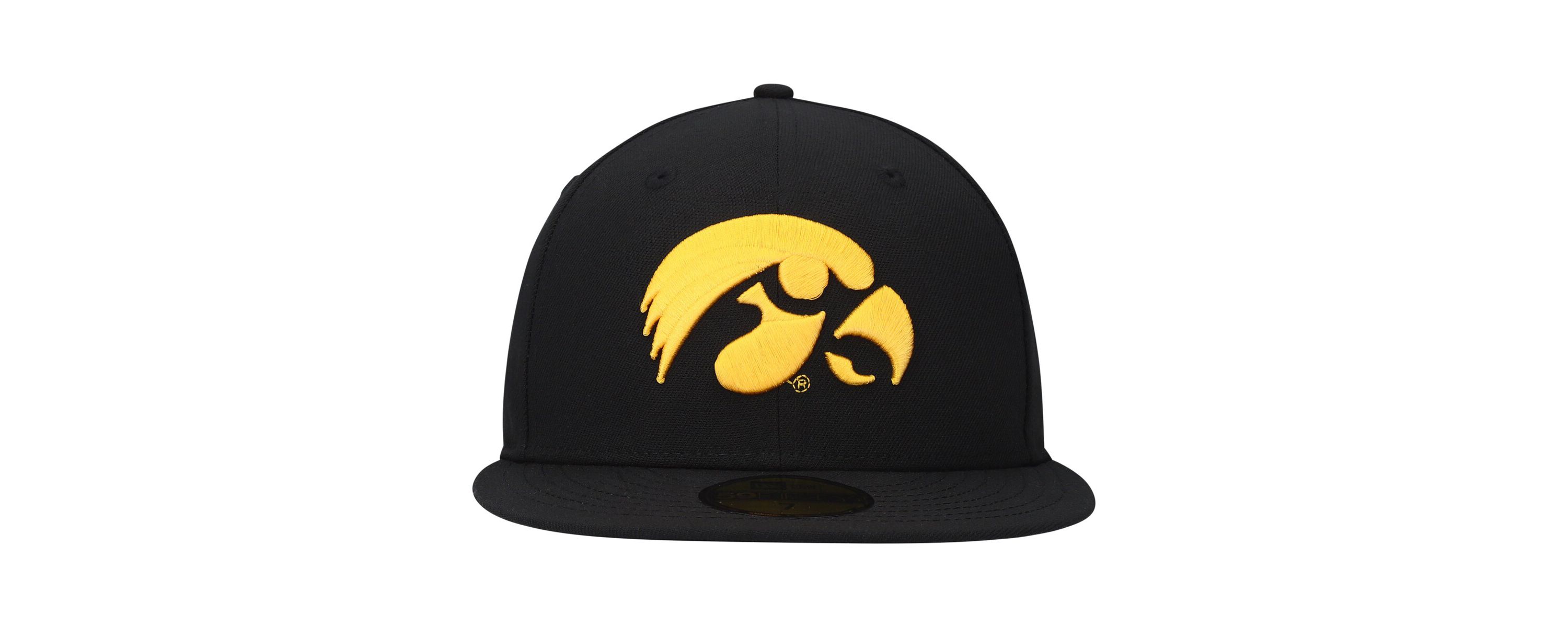 NCAA Iowa Hawkeyes Logo Basic 59FIFTY Fitted Hat