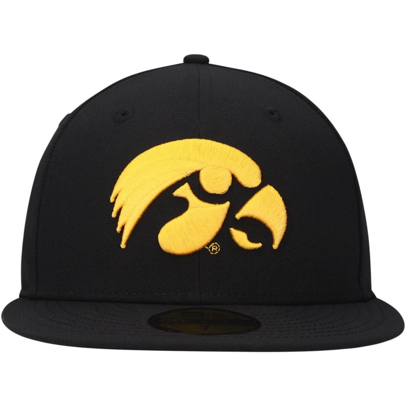 NCAA Iowa Hawkeyes Logo Basic 59FIFTY Fitted Hat
