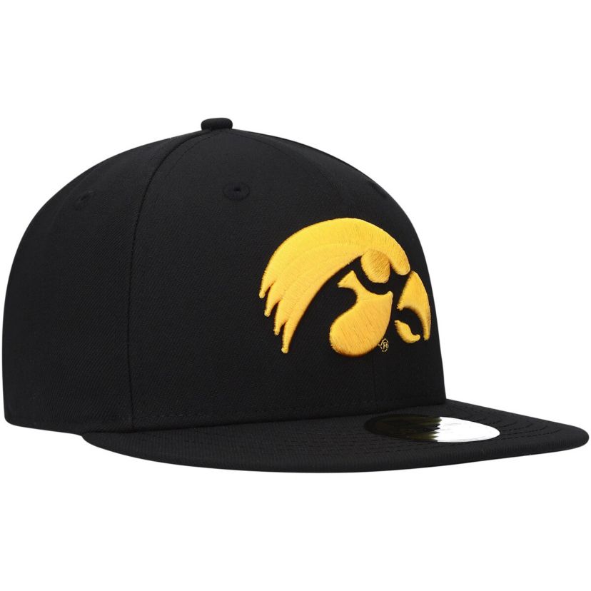 NCAA Iowa Hawkeyes Logo Basic 59FIFTY Fitted Hat