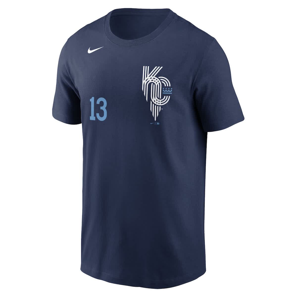 MLB Nike Salvador Perez Kansas City Royals City Connect Name & Number T-Shirt