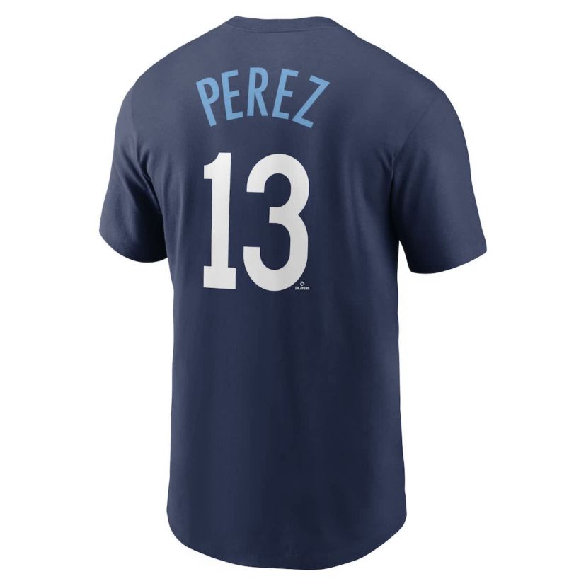 MLB Nike Salvador Perez Kansas City Royals City Connect Name & Number T-Shirt