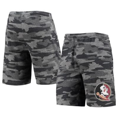 Concepts Sport Men's NCAA Charcoal/Gray Florida State Seminoles Backup Terry Jam Lounge Shorts -  32041554376441