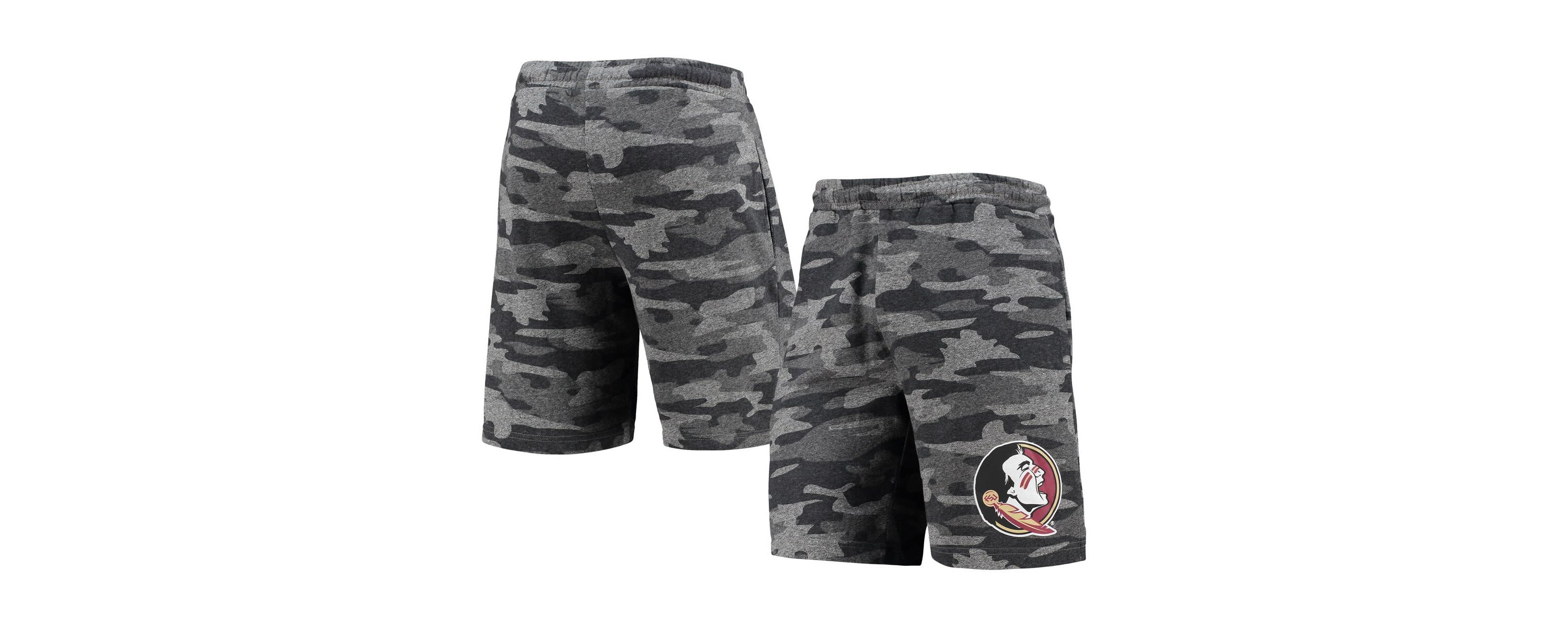 NCAA Charcoal/Gray Florida State Seminoles Backup Terry Jam Lounge Shorts