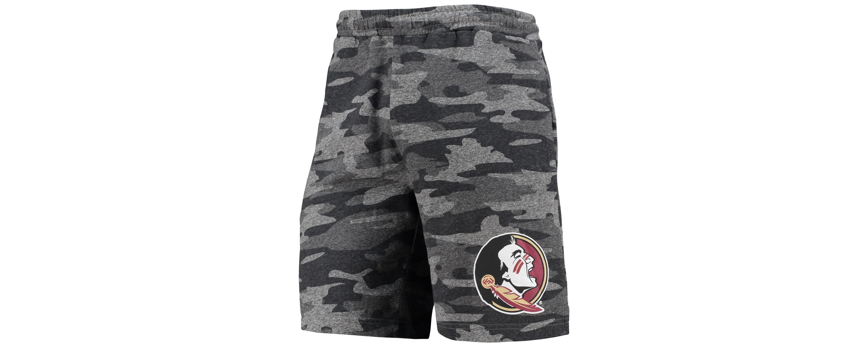 NCAA Charcoal/Gray Florida State Seminoles Backup Terry Jam Lounge Shorts