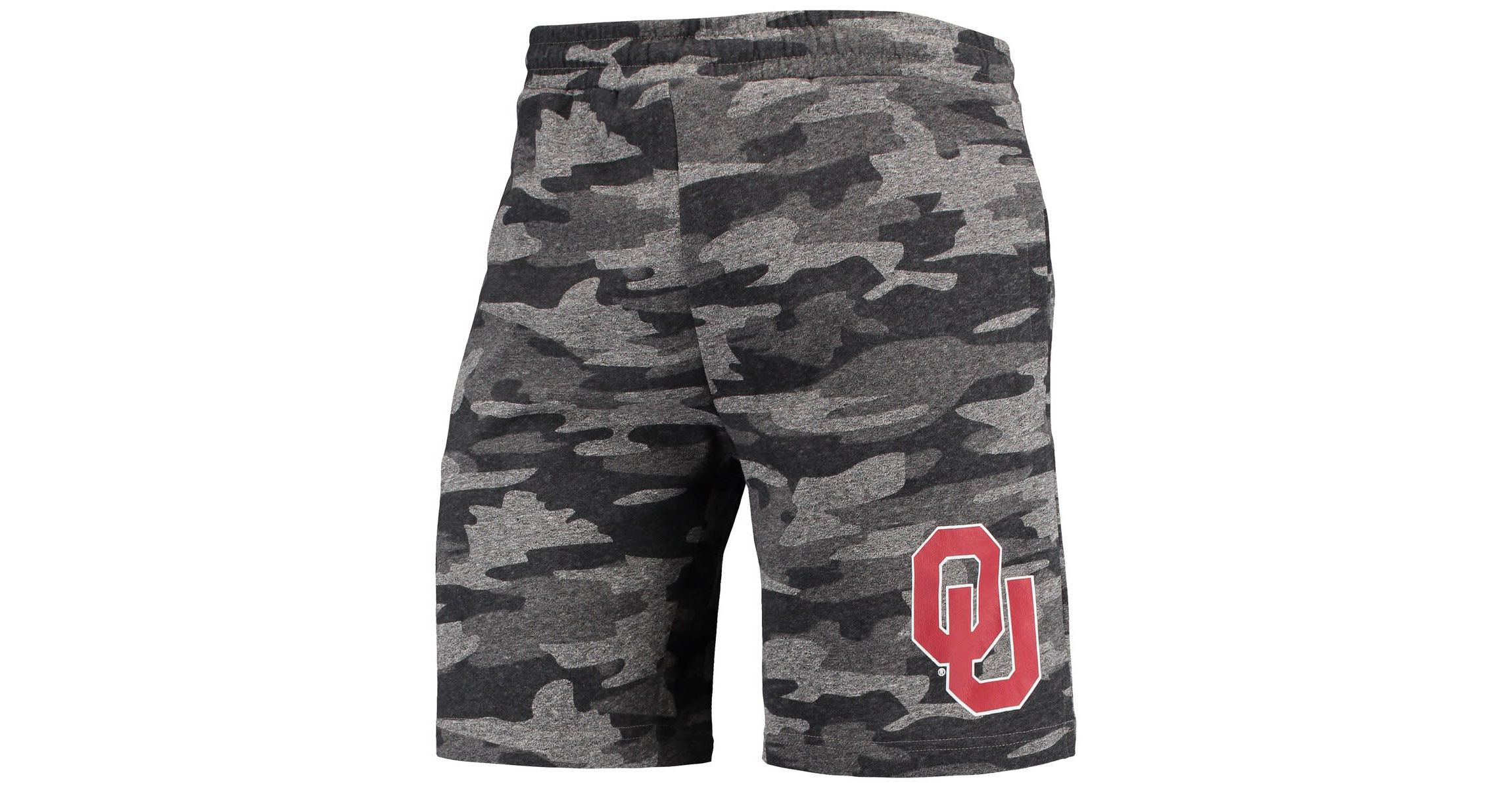NCAA Charcoal/Gray Oklahoma Sooners Backup Terry Jam Lounge Shorts