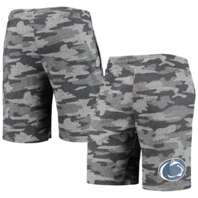 NCAA Charcoal/Gray Penn State Nittany Lions Backup Terry Jam Lounge Shorts