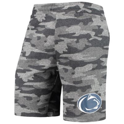 NCAA Charcoal/Gray Penn State Nittany Lions Backup Terry Jam Lounge Shorts