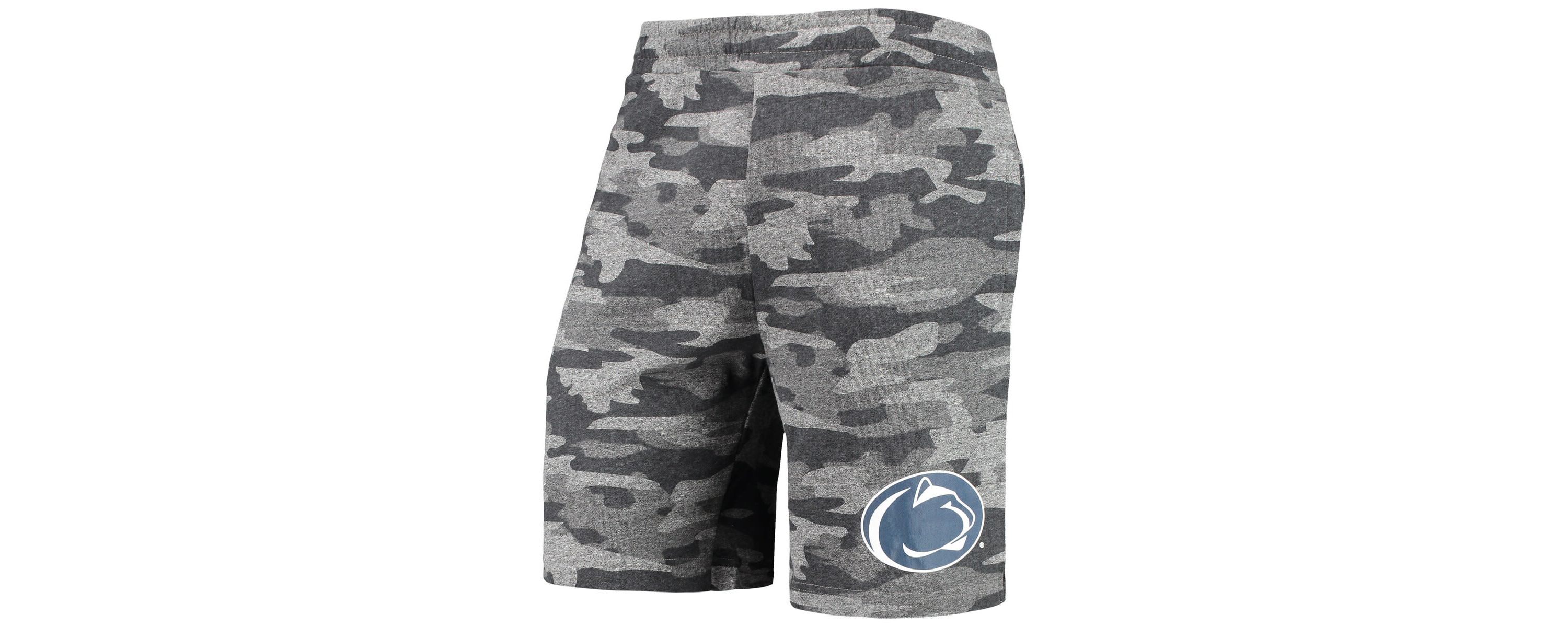 NCAA Charcoal/Gray Penn State Nittany Lions Backup Terry Jam Lounge Shorts