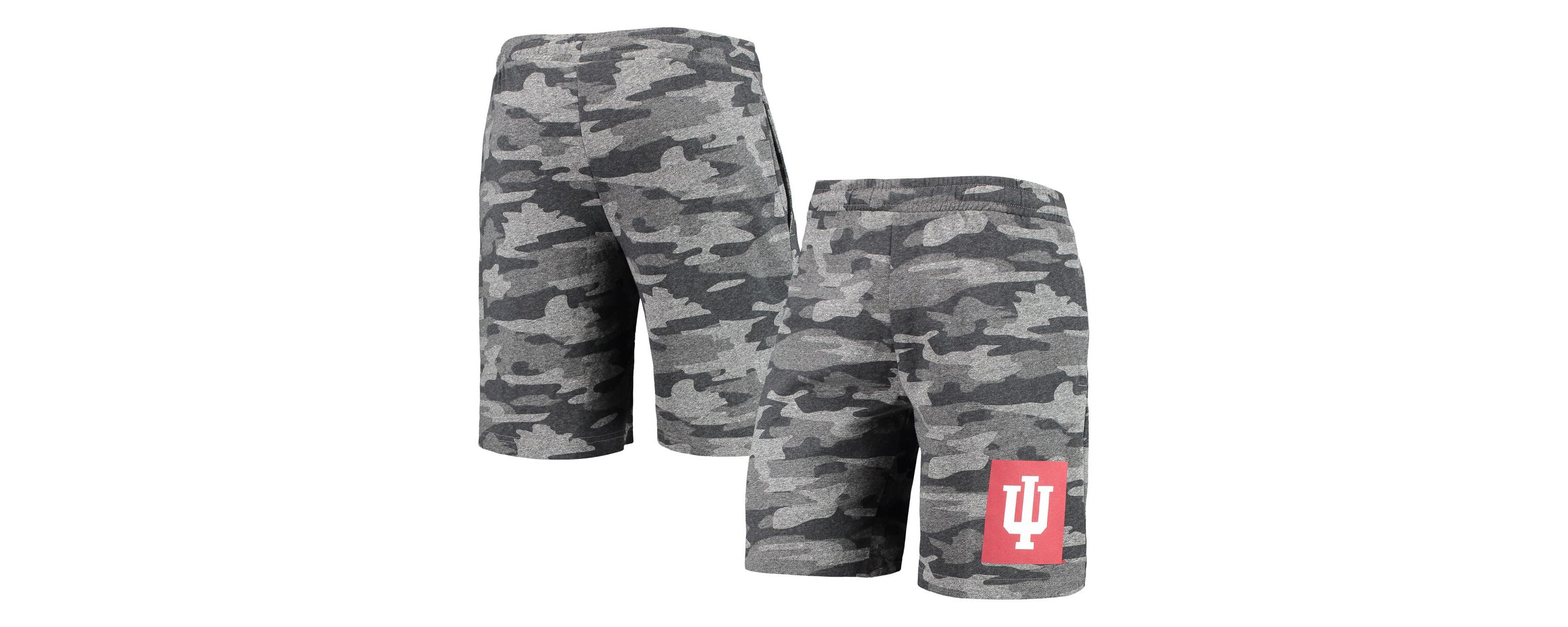 NCAA Charcoal/Gray Indiana Hoosiers Backup Terry Jam Lounge Shorts