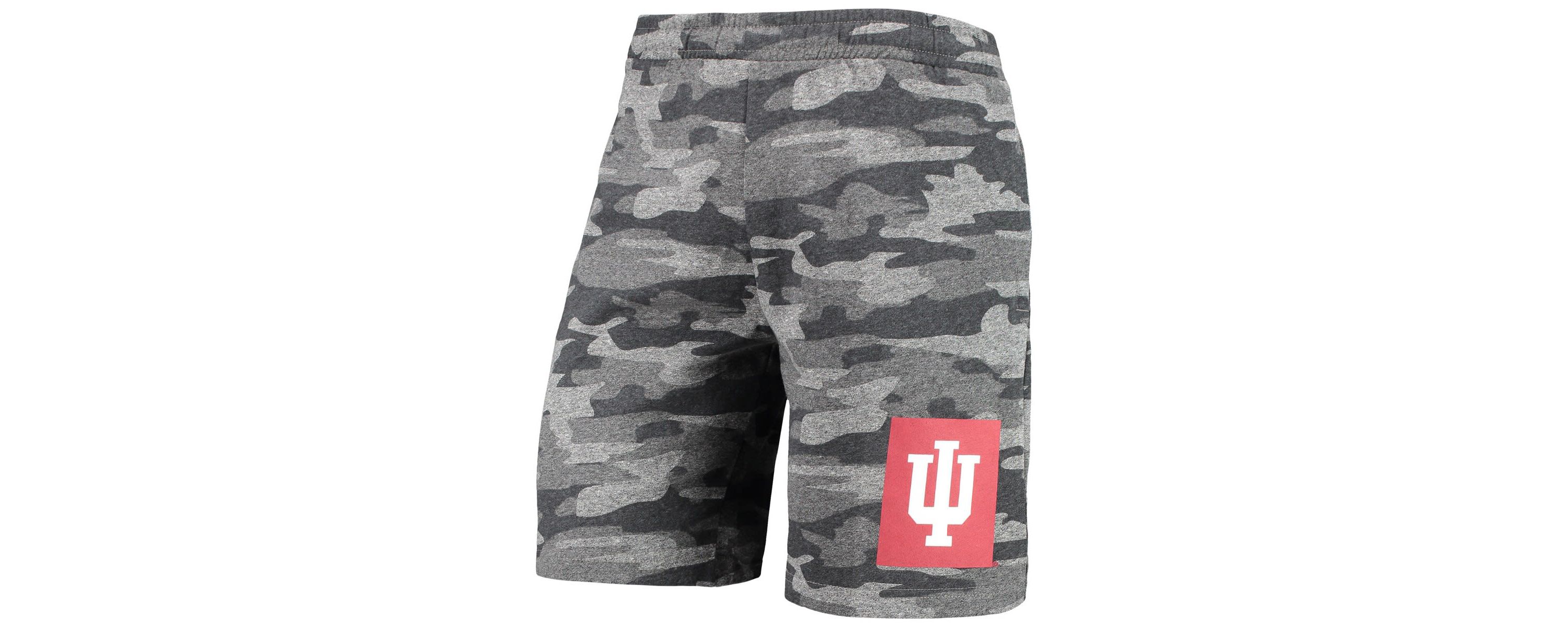 NCAA Charcoal/Gray Indiana Hoosiers Backup Terry Jam Lounge Shorts