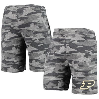 NCAA Charcoal/Gray Purdue Boilermakers Backup Terry Jam Lounge Shorts