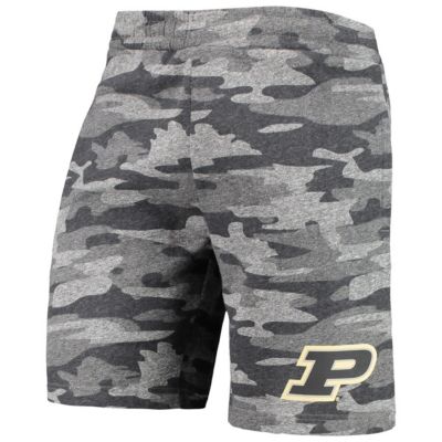 NCAA Charcoal/Gray Purdue Boilermakers Backup Terry Jam Lounge Shorts