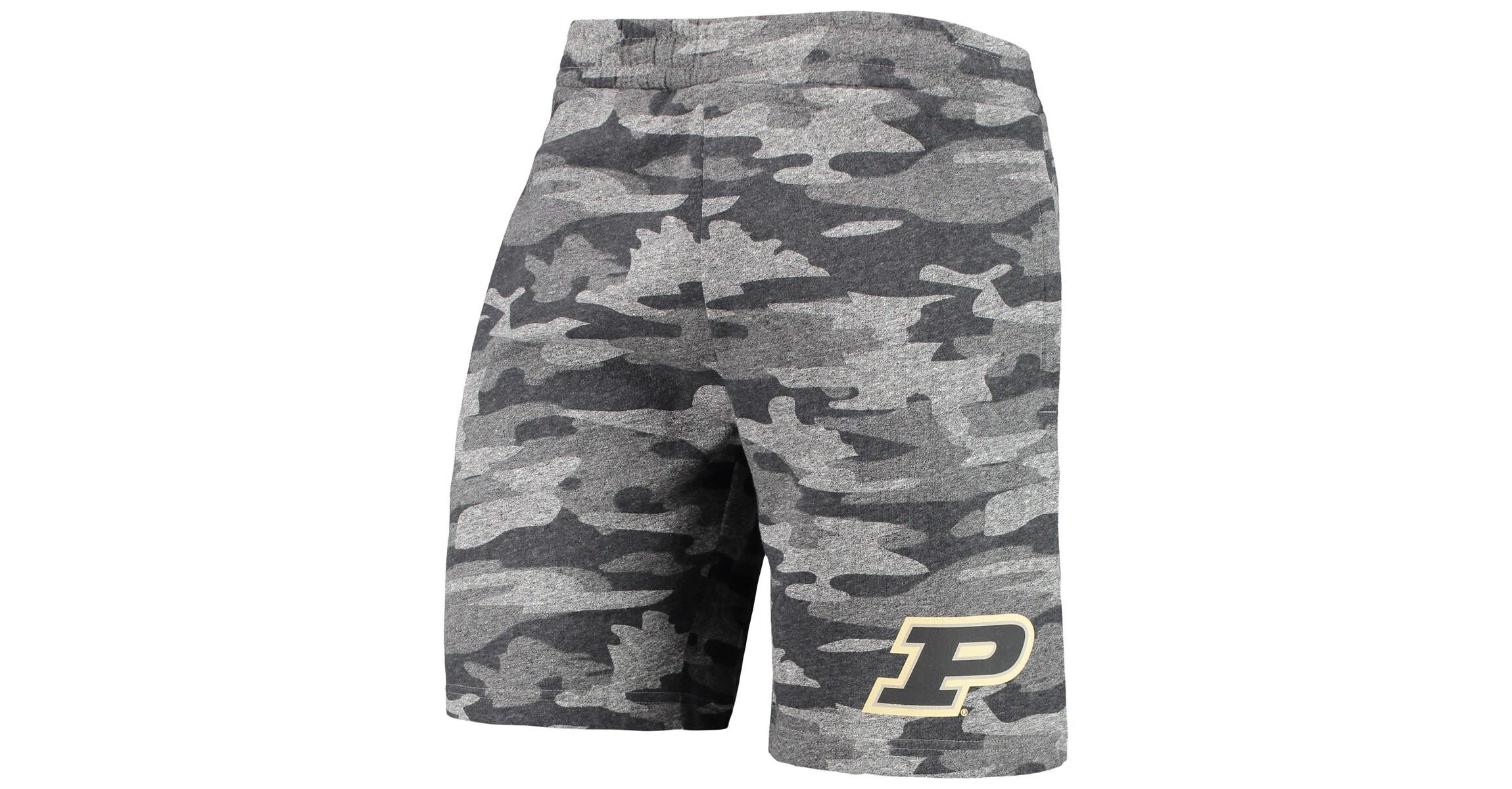 NCAA Charcoal/Gray Purdue Boilermakers Backup Terry Jam Lounge Shorts