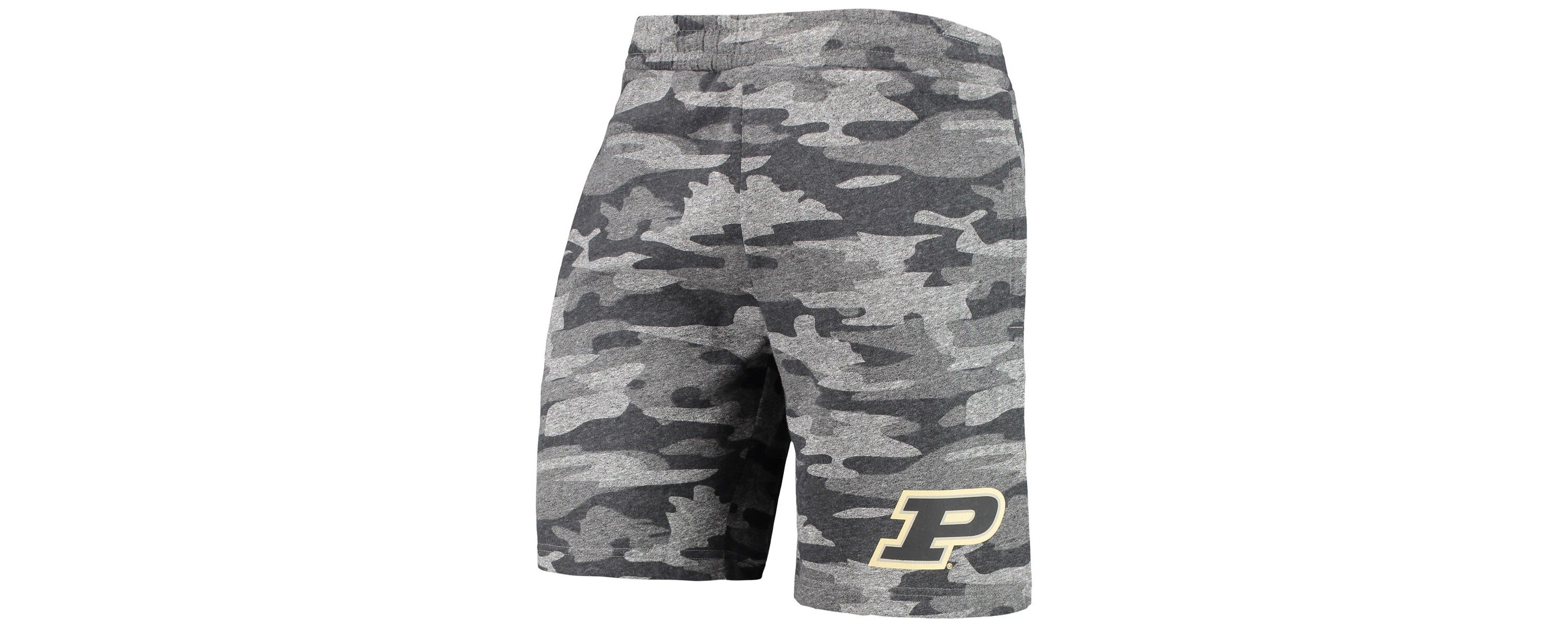 NCAA Charcoal/Gray Purdue Boilermakers Backup Terry Jam Lounge Shorts