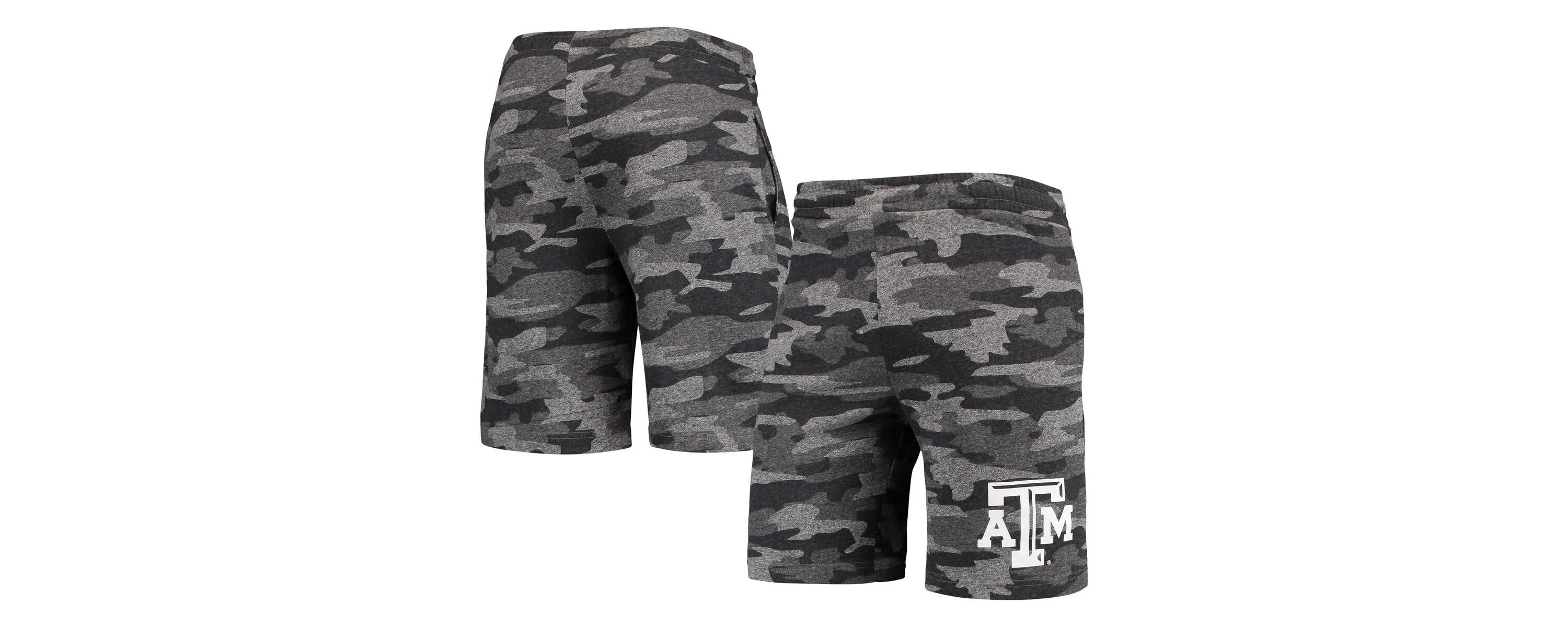 NCAA Charcoal/Gray Texas A&M Aggies Backup Terry Jam Lounge Shorts