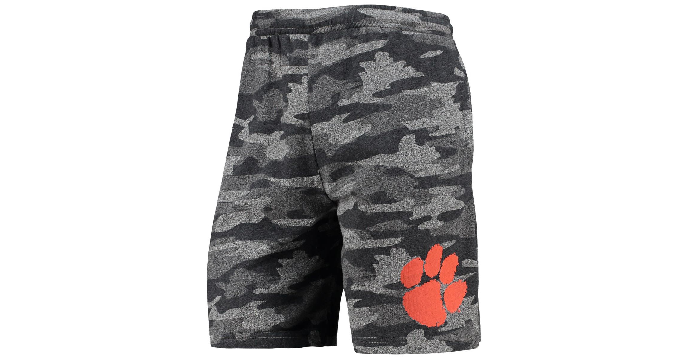 NCAA Charcoal/Gray Clemson Tigers Backup Terry Jam Lounge Shorts