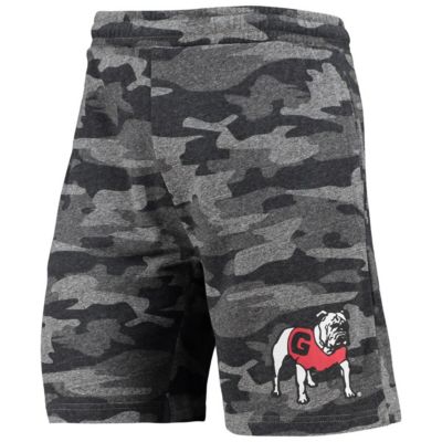NCAA Charcoal/Gray Georgia Bulldogs Backup Terry Jam Lounge Shorts