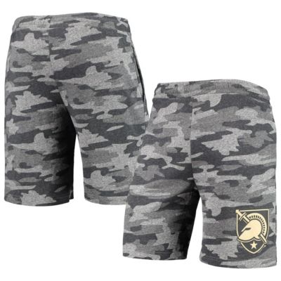 Army Black Knights NCAA Charcoal/Gray Backup Terry Jam Lounge Shorts