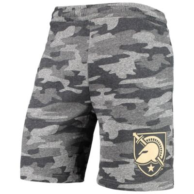 Army Black Knights NCAA Charcoal/Gray Backup Terry Jam Lounge Shorts