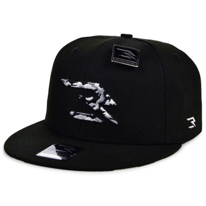 Celebrity Partnerships Black/Camo Fashion Fitted Hat