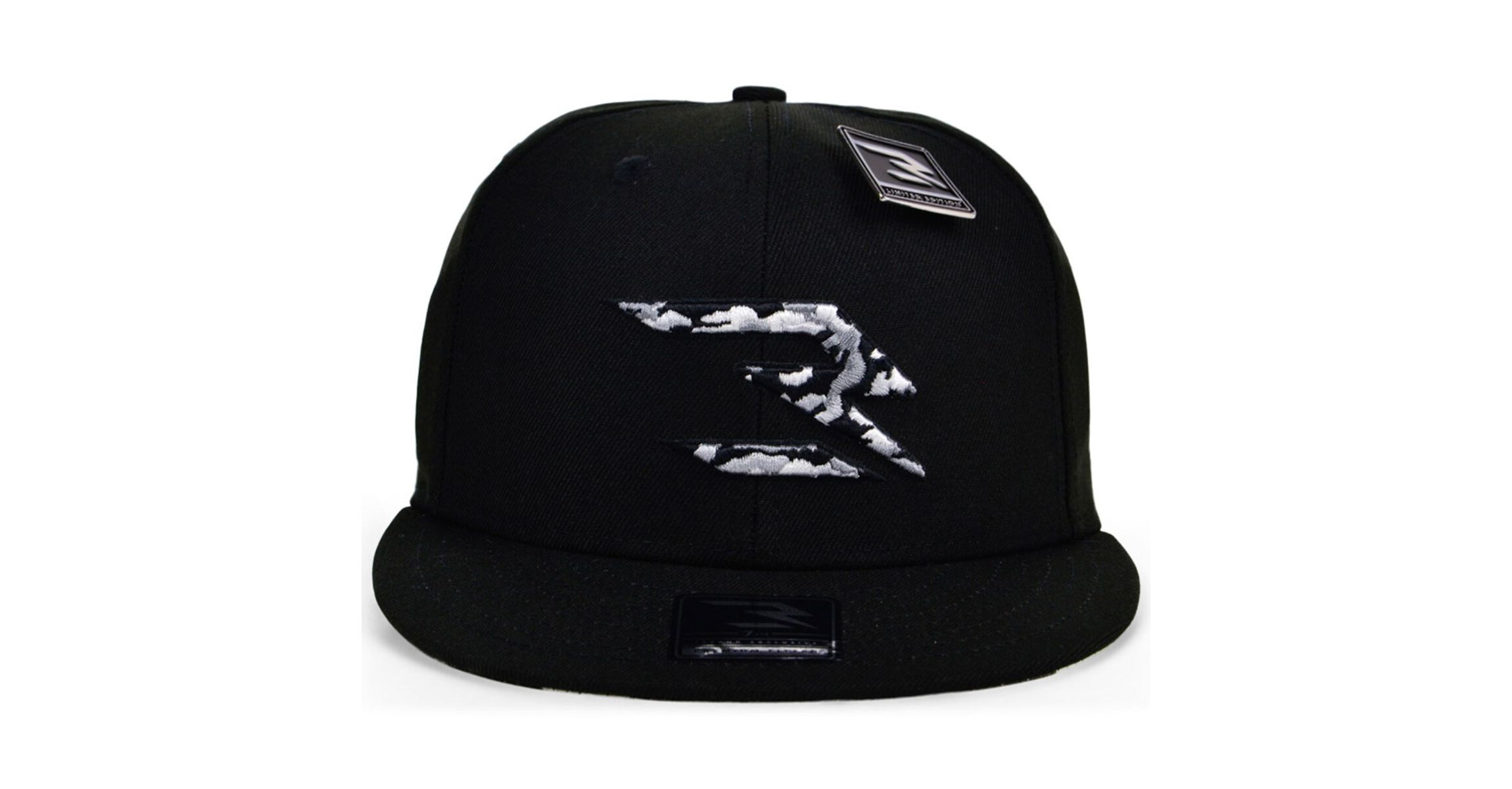 Celebrity Partnerships Black/Camo Fashion Fitted Hat