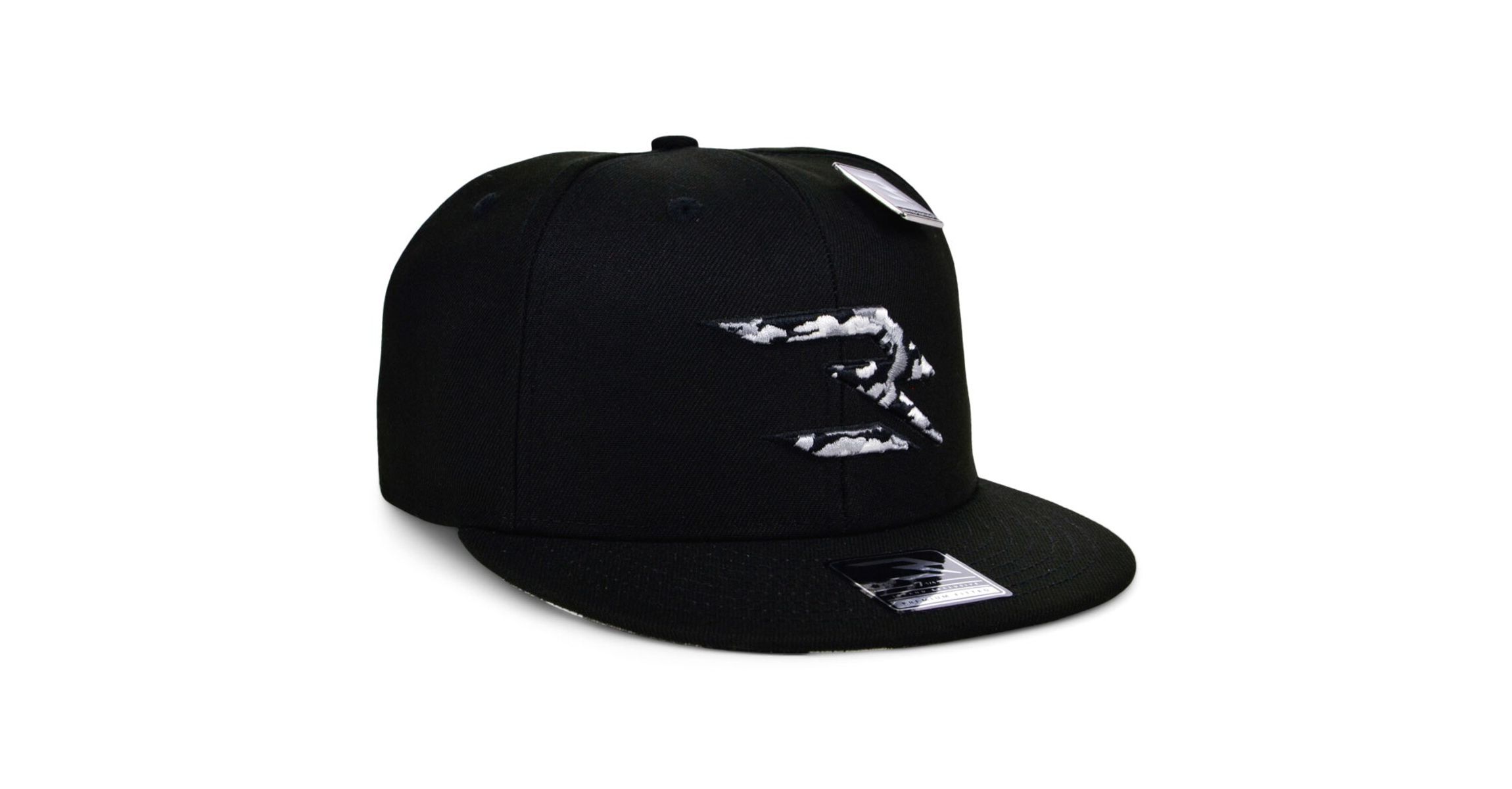 Celebrity Partnerships Black/Camo Fashion Fitted Hat