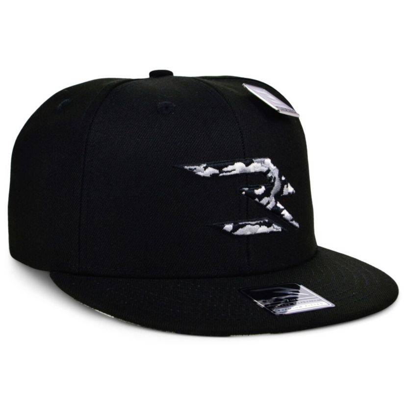 Celebrity Partnerships Black/Camo Fashion Fitted Hat