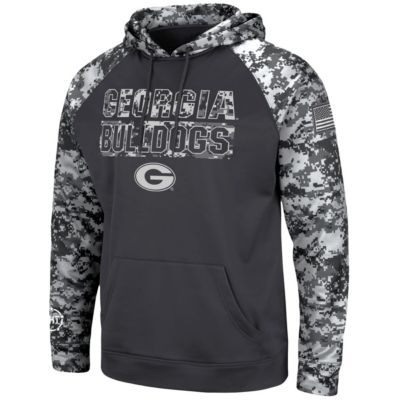 NCAA Georgia Bulldogs OHT Military Appreciation Digital Pullover Hoodie