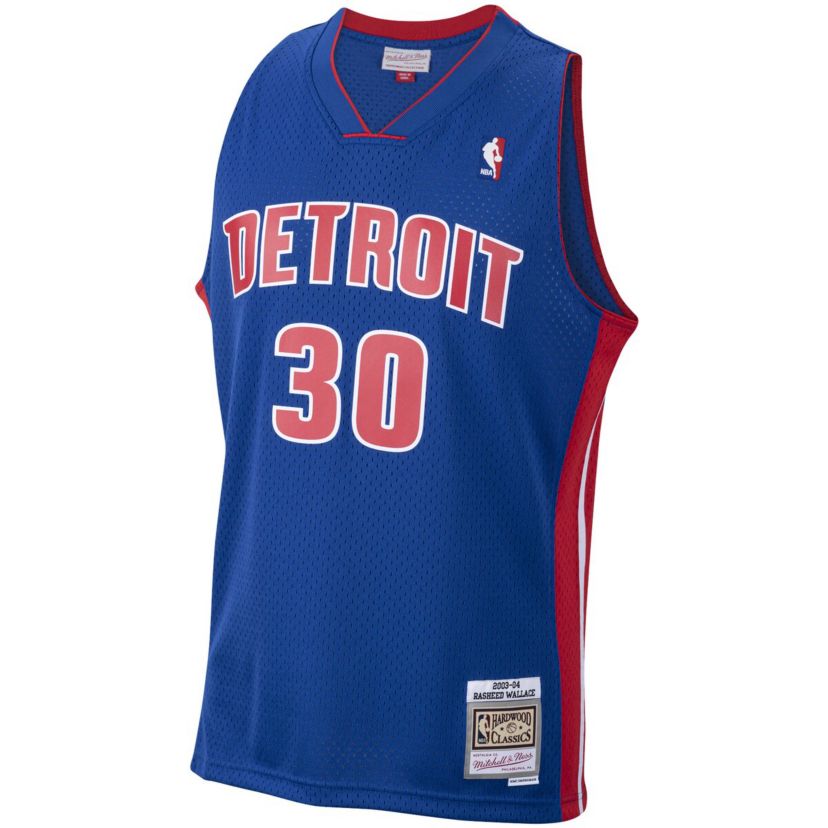 NBA Rasheed Wallace Detroit Pistons 2003/04 Hardwood Classics Swingman Jersey
