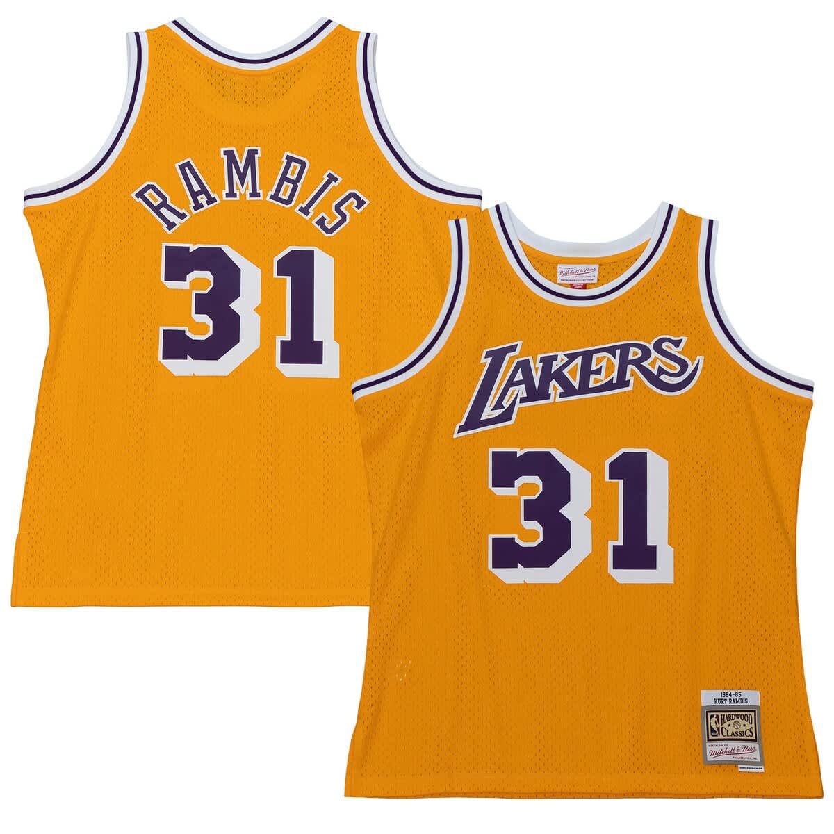 NBA Kurt Rambis Los Angeles Lakers 1984/85 Swingman Jersey