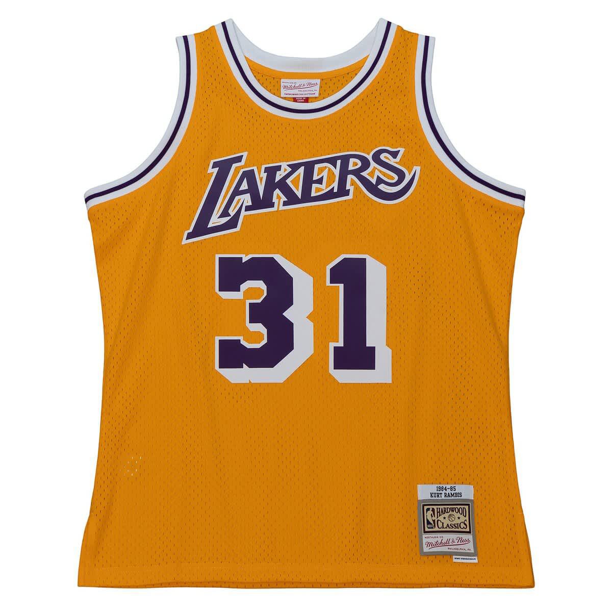 NBA Kurt Rambis Los Angeles Lakers 1984/85 Swingman Jersey