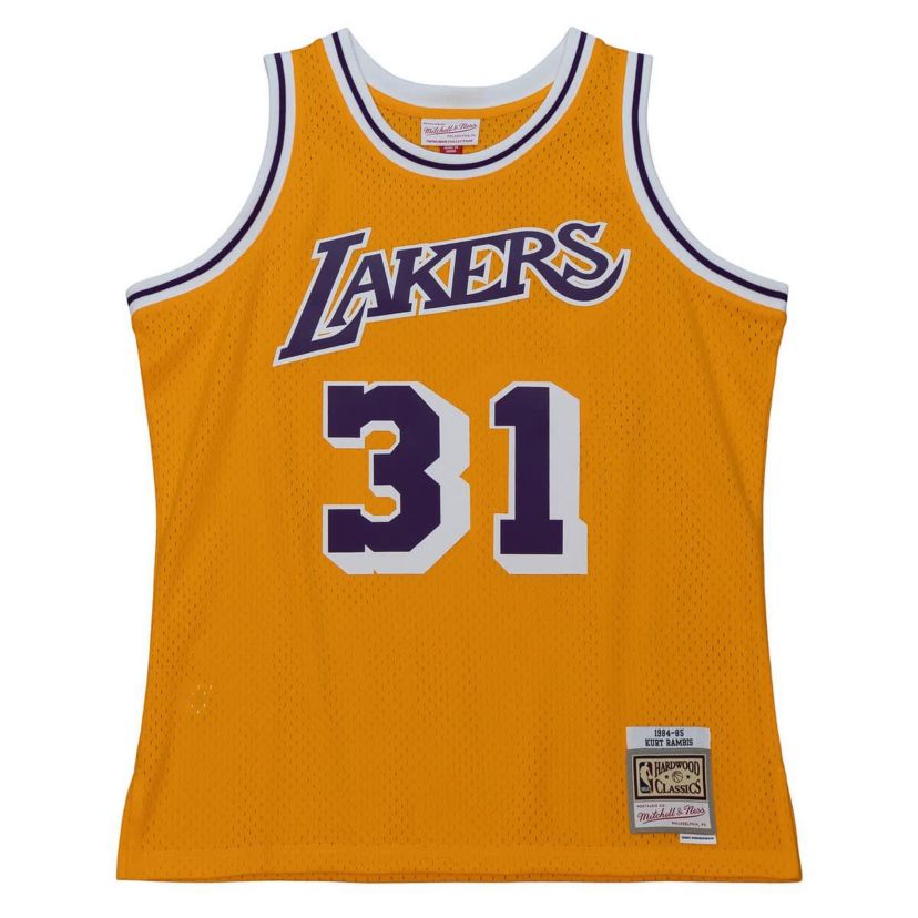 NBA Kurt Rambis Los Angeles Lakers 1984/85 Swingman Jersey