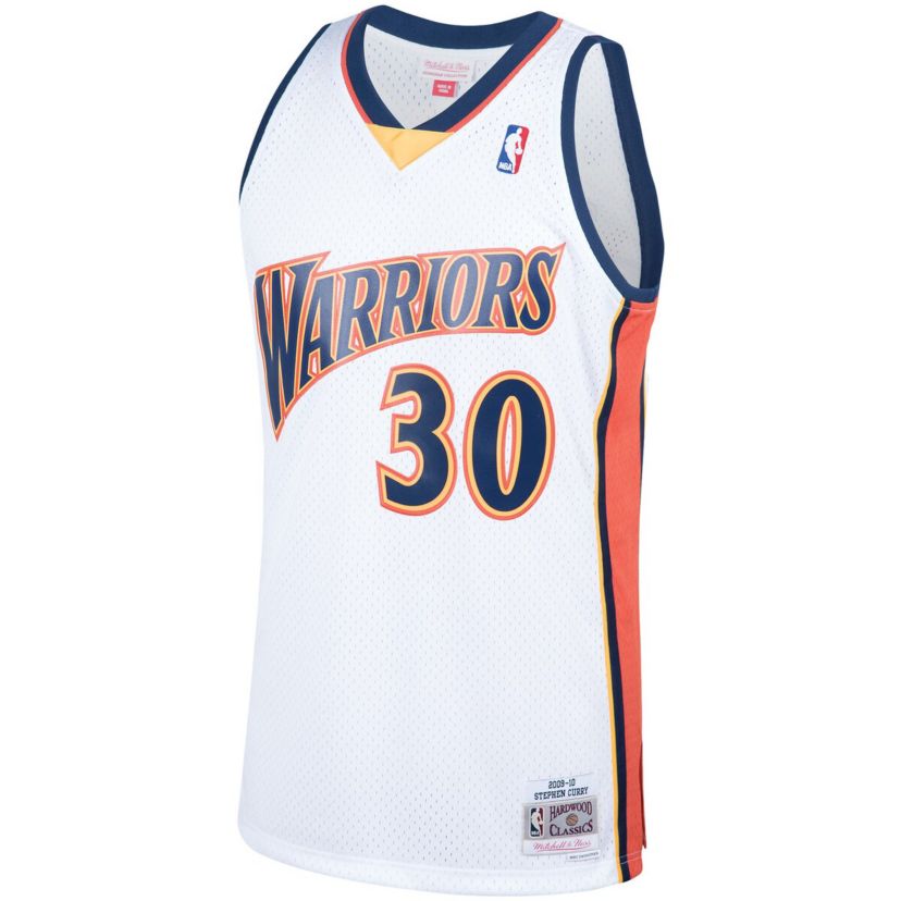 NBA Stephen Curry Golden State Warriors Hardwood Classics Swingman Jersey