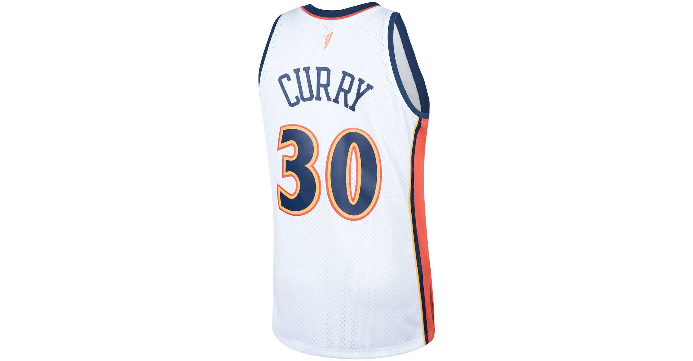 NBA Stephen Curry Golden State Warriors Hardwood Classics Swingman Jersey