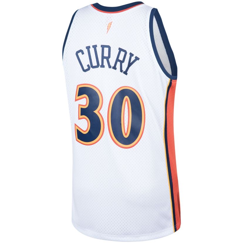 NBA Stephen Curry Golden State Warriors Hardwood Classics Swingman Jersey