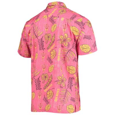 NCAA Arizona State Sun Devils Vintage Floral Button-Up Shirt