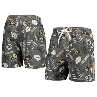 NCAA Colorado Buffaloes Vintage Floral Swim Trunks