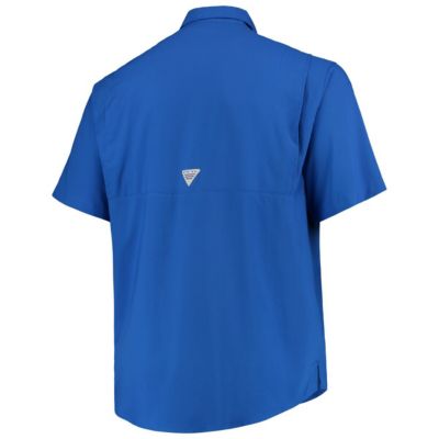 NCAA Kentucky Wildcats Big & Tall Tamiami Omni-Shade Button-Down Shirt