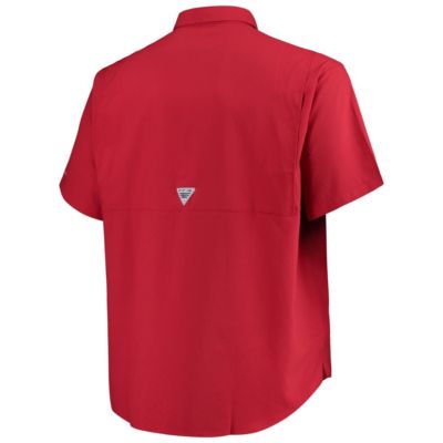 NCAA Oklahoma Sooners Big & Tall Tamiami Omni-Shade Button-Down Shirt