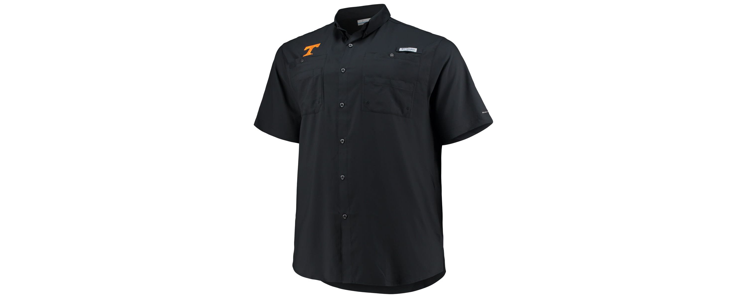 NCAA Tennessee Volunteers Big & Tall Tamiami Omni-Shade Button-Down Shirt