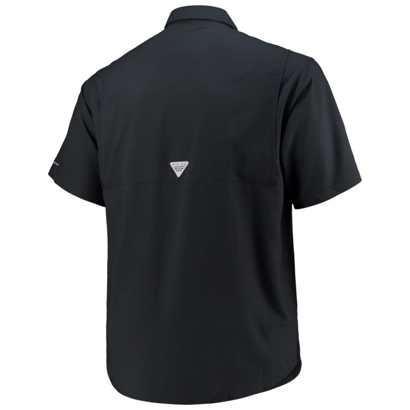 NCAA Tennessee Volunteers Big & Tall Tamiami Omni-Shade Button-Down Shirt